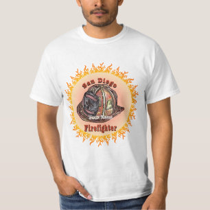 San Diego Firefighter T-Shirt