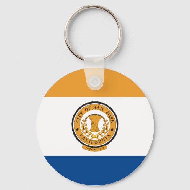 San Diego Flag Key Ring (Front)