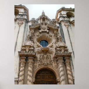 san diego historic church poster