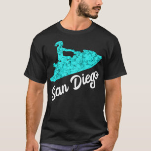 San Diego Jet Ski Driver Watercraft Water Jetski J T-Shirt