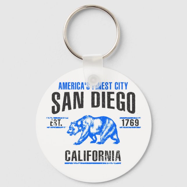 San Diego Key Ring (Front)