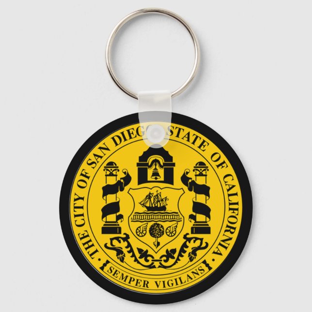 San Diego Key Ring (Front)