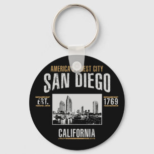 San Diego Key Ring