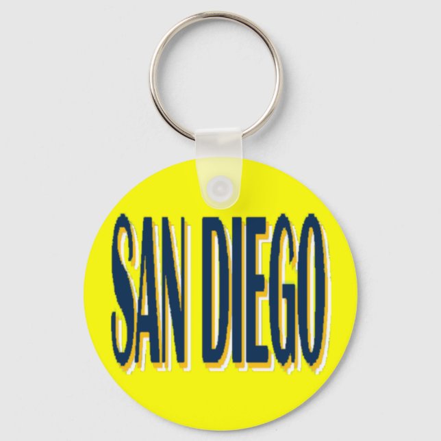 San Diego Keychain (Front)