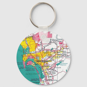 San Diego Keychain
