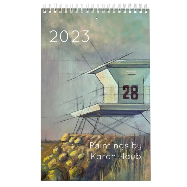 San Diego Landscape Paintings 2023  Small Calendar (Cover)