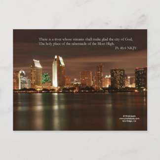 San Diego Lights Postcard