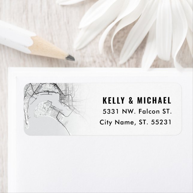 San Diego Map Themed | Return (Insitu)