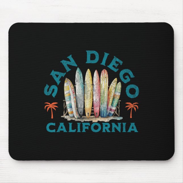 San Diego  Mouse Mat (Front)
