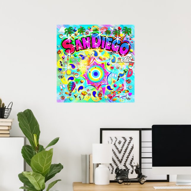 San Diego Mystic Dance Poster (Home Office)