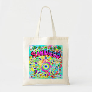 San Diego Mystic Dance Tote Bag