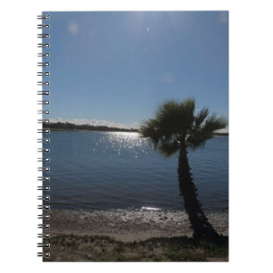 San Diego Palm Tree Spiral Photo Notebook