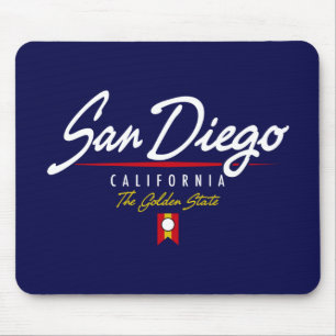 San Diego Script Mouse Mat