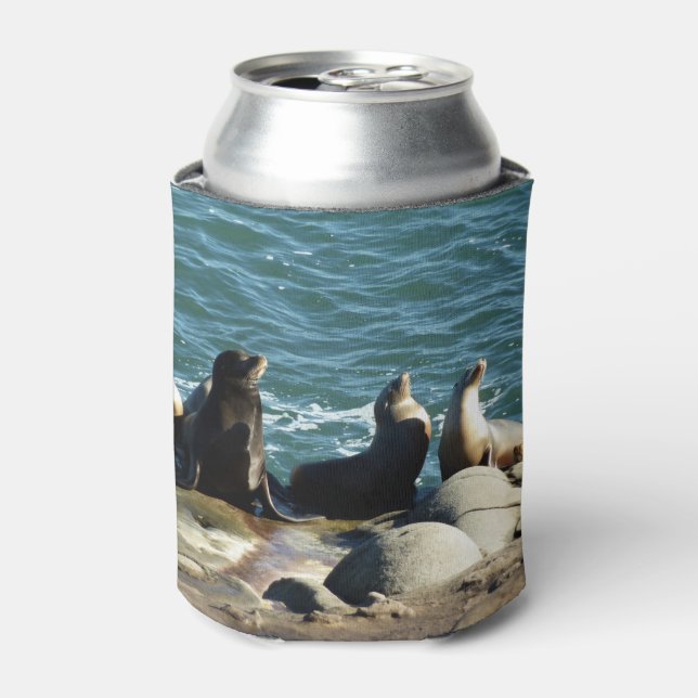 San Diego Sea Lions Can Cooler (Can Front)