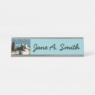 San Diego Sea Lions Desk Name Plate