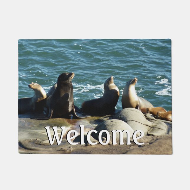 San Diego Sea Lions Doormat (Front)