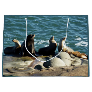 San Diego Sea Lions Large Gift Bag