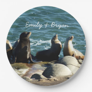 San Diego Sea Lions Paper Plate