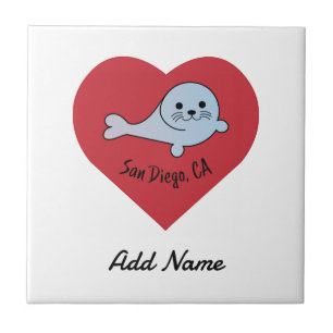 San Diego Seal  Tile