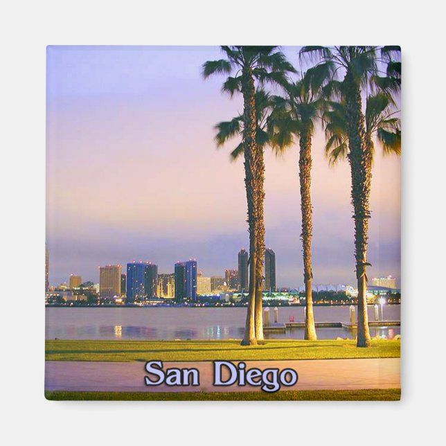 San Diego Shoreline Magnet (Front)