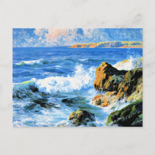 San Diego Shores, fine art, Postcard