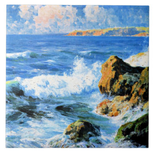 San Diego Shores, fine art, Tile
