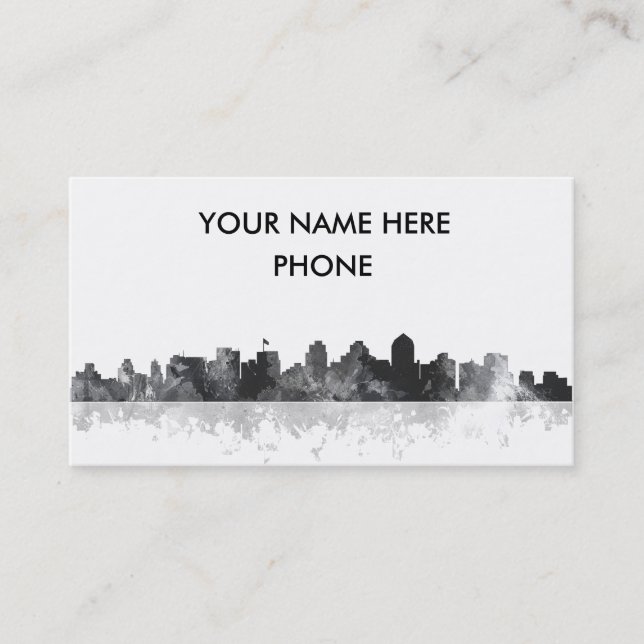 SAN DIEGO SKYLINE - Business cards (Front)