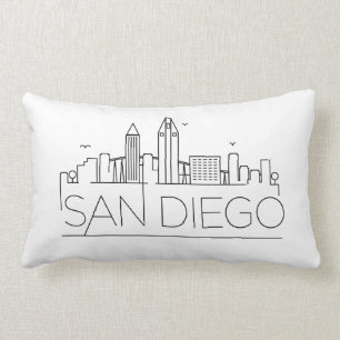San Diego Skyline Lumbar Cushion