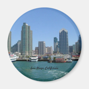 San Diego Skyline Magnet
