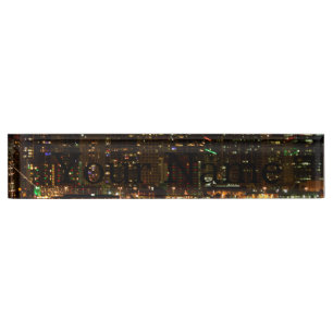 San Diego Skyline Night Nameplate