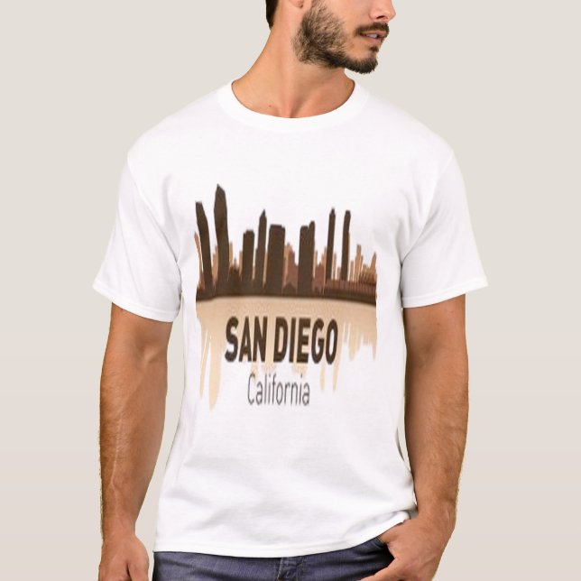 San Diego Skyline T-Shirt (Front)