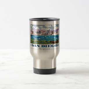 San Diego Skyline Travel Mug