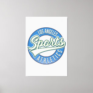 San Diego Sports Athletic logo Canvas Print