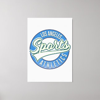 San Diego Sports Athletic logo Canvas Print