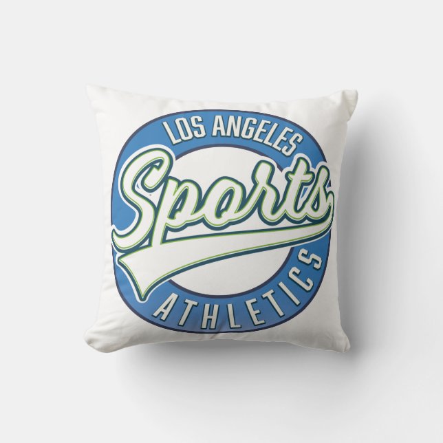 San Diego Sports Athletic logo Cushion (Front)