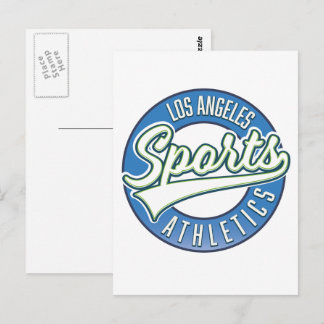 San Diego Sports Athletic logo Postcard