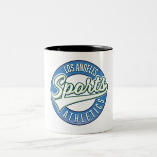 San Diego Sports Athletic logo Two-Tone Coffee Mug