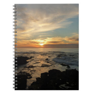 San Diego Sunset I California Seascape Notebook