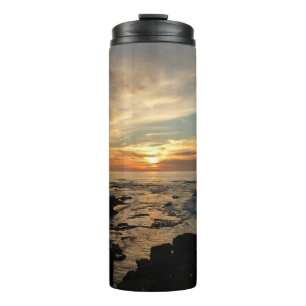 San Diego Sunset I California Seascape Thermal Tumbler