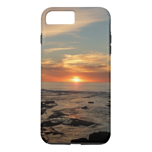 San Diego Sunset II California Seascape Case-Mate iPhone Case (Back)