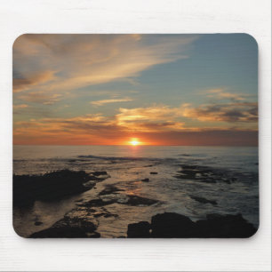 San Diego Sunset II California Seascape Mouse Mat