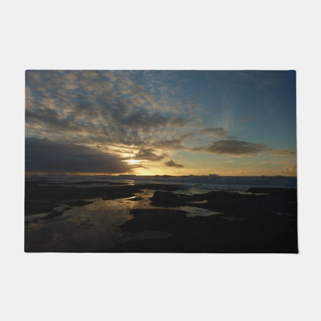 San Diego Sunset III Stunning California Landscape Doormat (Front)