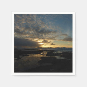 San Diego Sunset III Stunning California Landscape Napkin