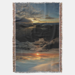 San Diego Sunset III Stunning California Landscape Throw Blanket