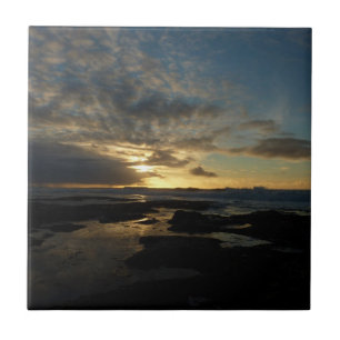 San Diego Sunset III Stunning California Landscape Tile