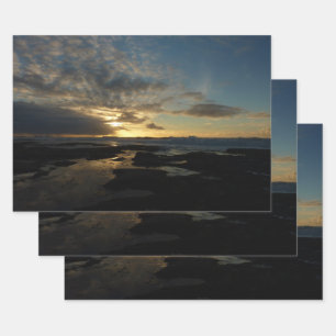 San Diego Sunset III Stunning California Landscape Wrapping Paper Sheet