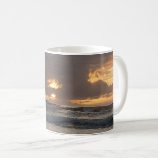 San Diego Sunset IV California Seascape Coffee Mug (Front Right)