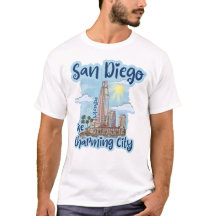 San Diego The Charming City Shirt