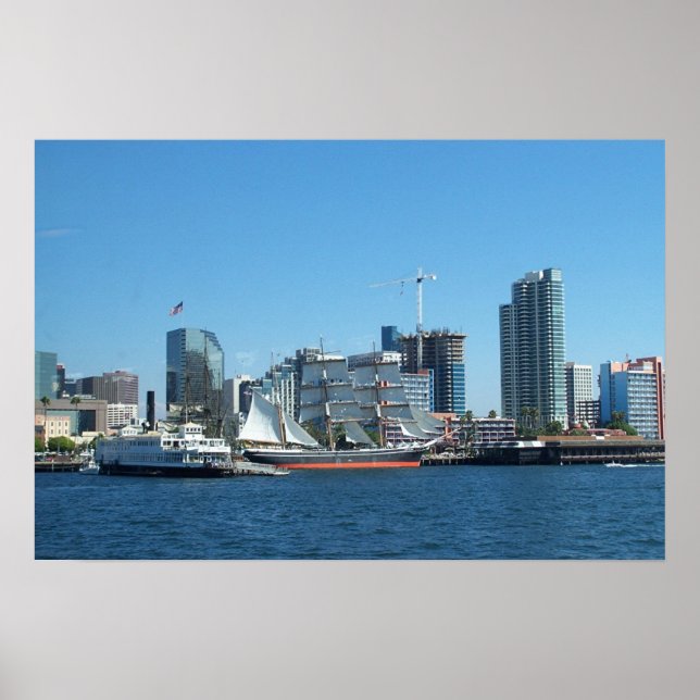 San Diego & the Star of India Poster (Front)