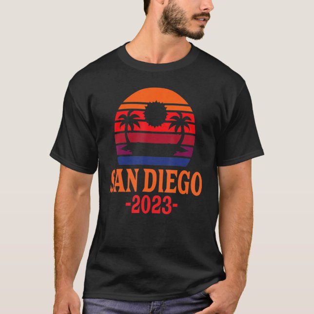 San Diego Vacation 2023 Souvenir Family Trip T-Shirt (Front)